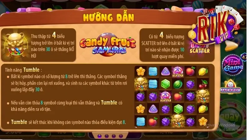 Hướng dẫn chơi Candy Fruit Samurai tại Rikvip Bước 1: Tạo tài khoản trên Rikvip Hướng dẫn chơi Candy Fruit Samurai tại RikvipBước 1: Tạo tài khoản trên Rikvip