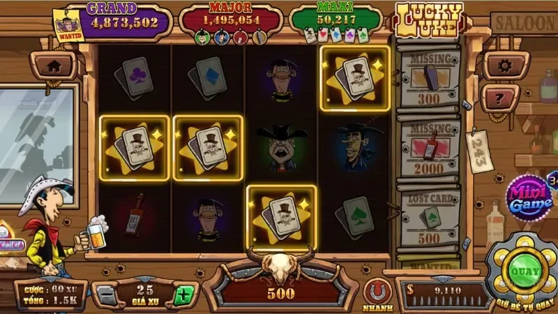 Hướng dẫn chơi nổ hũ Lucky Luke từ A – Z Hướng dẫn chơi nổ hũ Lucky Luke từ A – Z